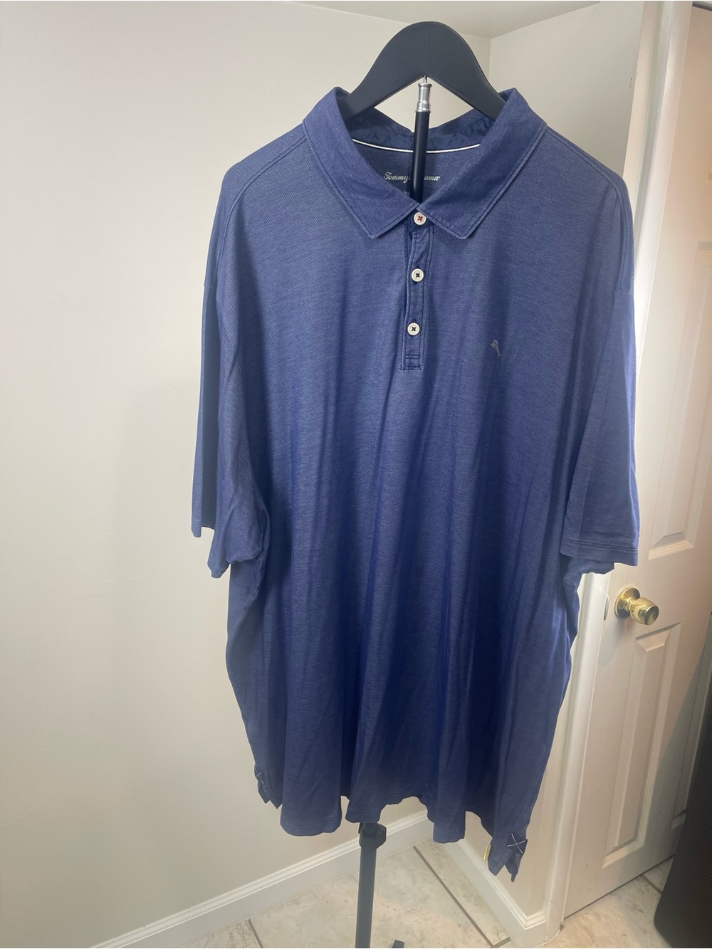 Tommy Bahama Men's Blue Polo Shirt